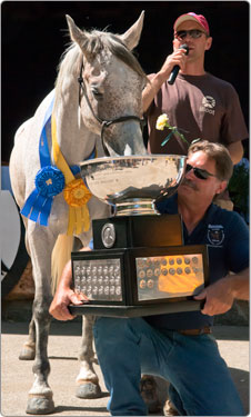 Easyboots and the Barefoot Horse Win The 2010 Haggin Cup